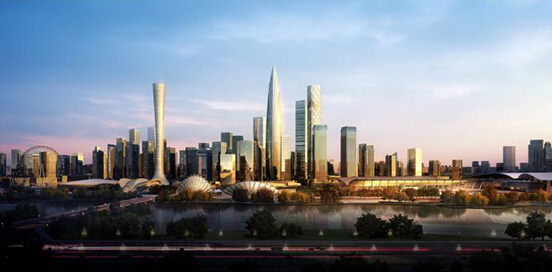 成都下一个城市未来中心:秦皇寺中央商务区以