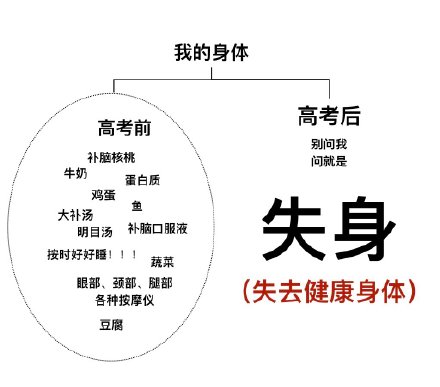 后的■高考前后的变化有多大 下图简直太真实了