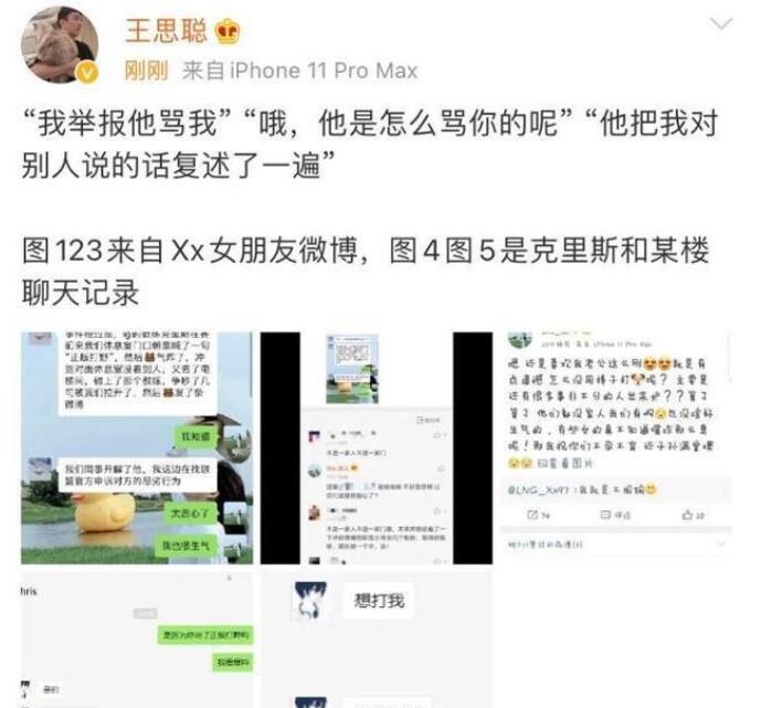 李麒麟|王思聪回应李麒麟说了什么 引来了不少网友的围观