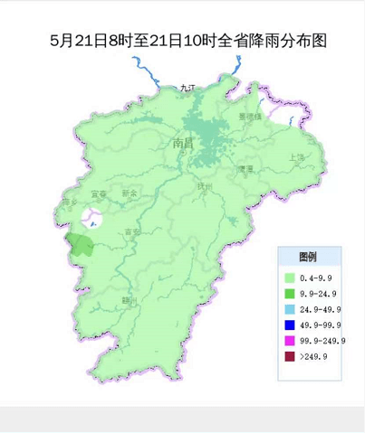 资讯中心 社会资讯      南城,上犹等9个县(市,区)降雨量创历史同期新